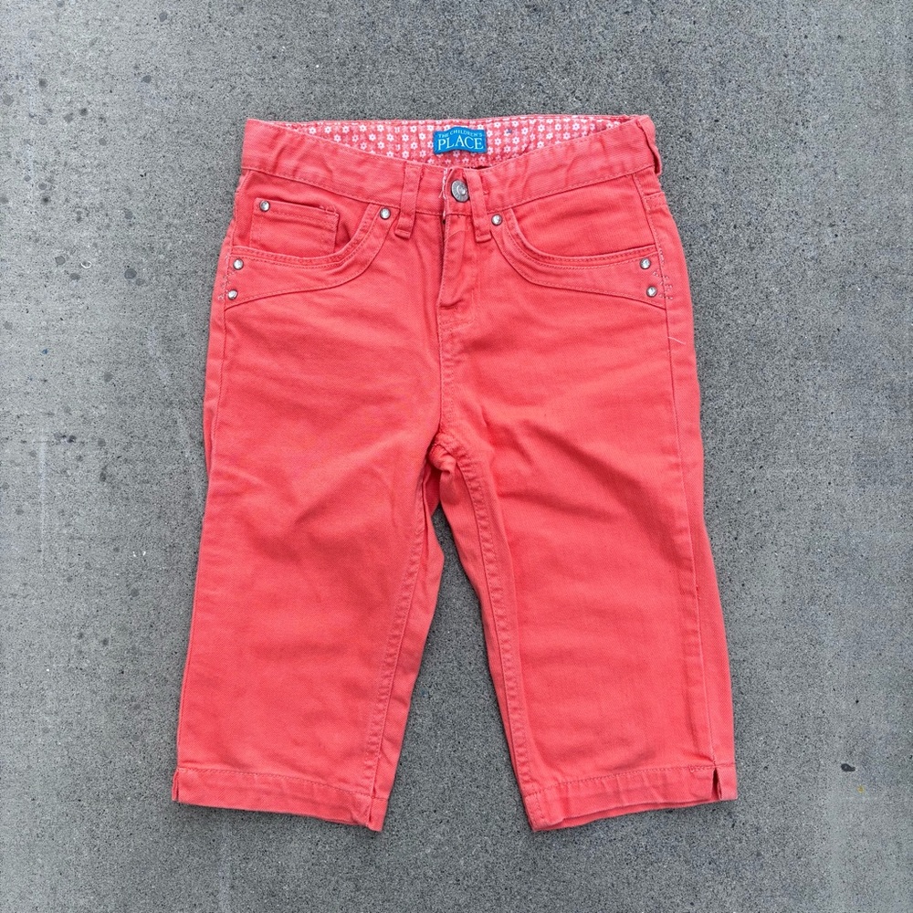 The Children’s Place Coral Capri Pants Adjustable Waist Size 10